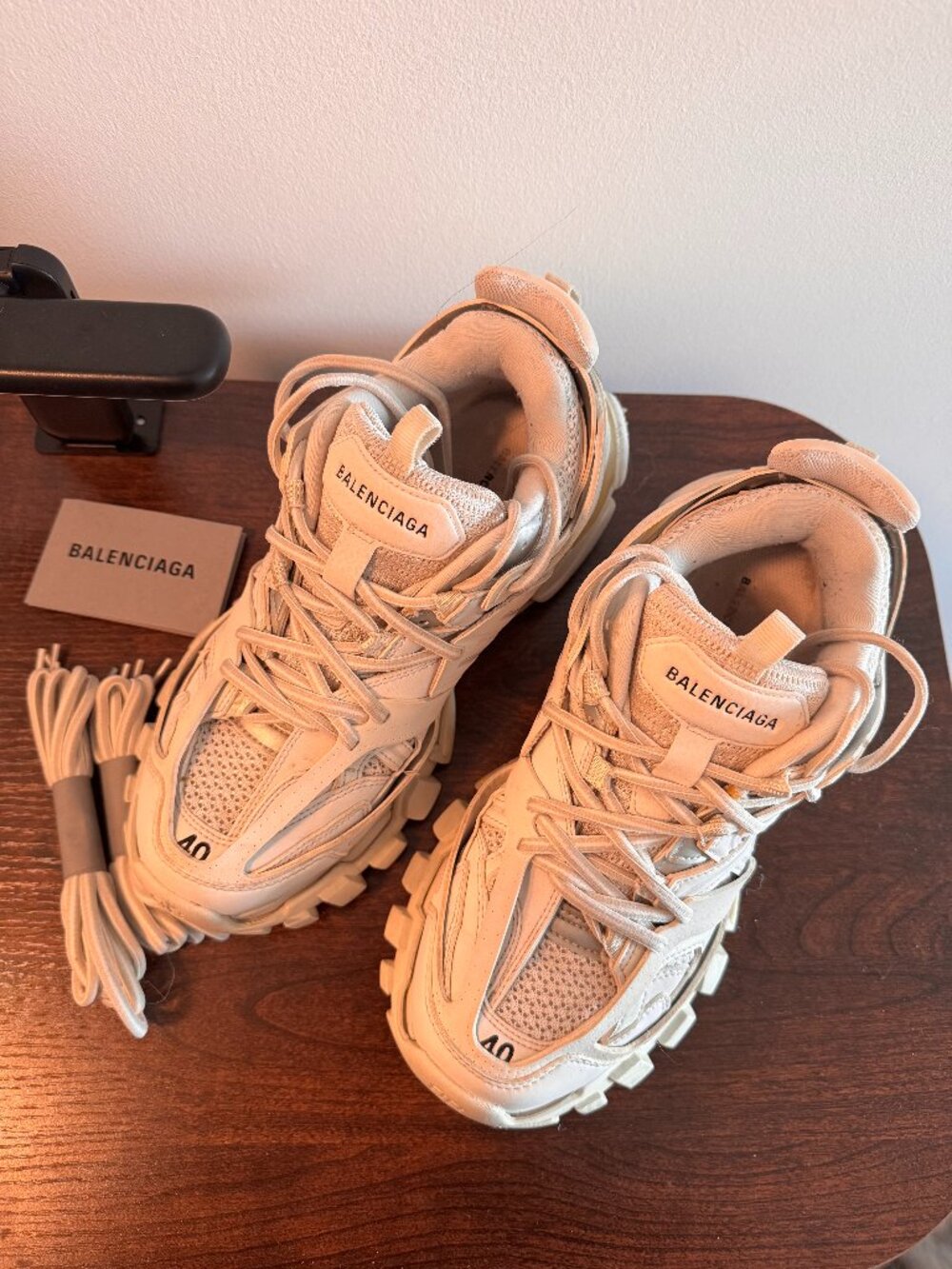 Balenciaga Track Sneakers – White | Size 40